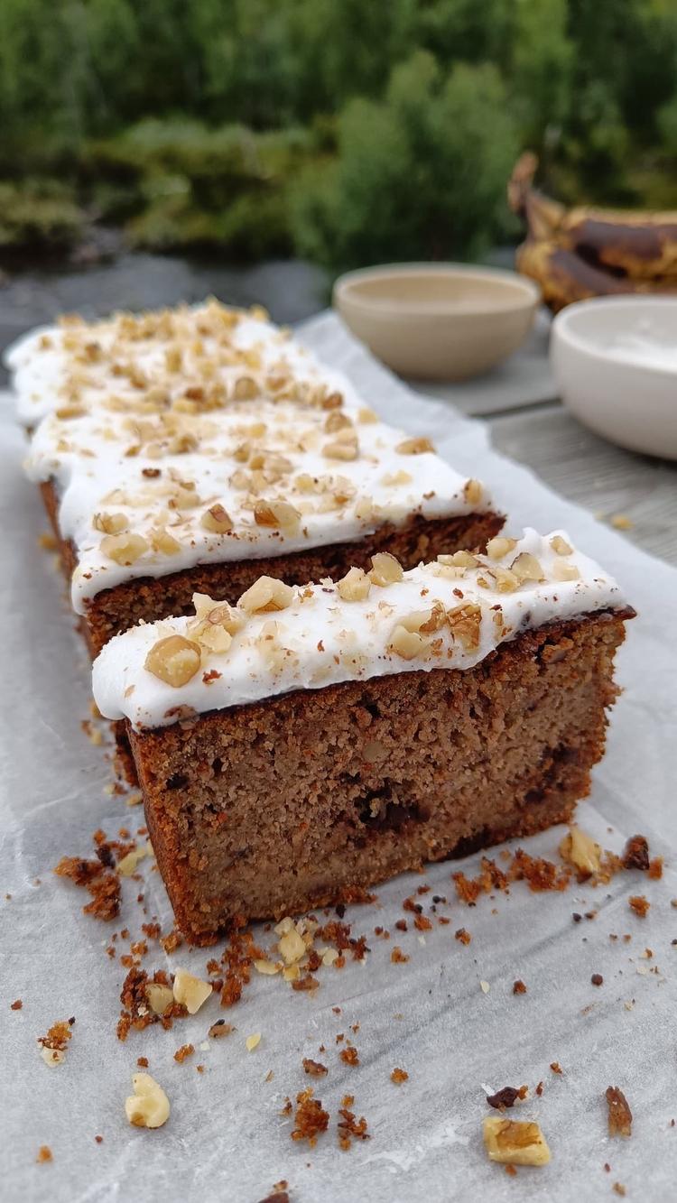 Bananbrød med surdeig