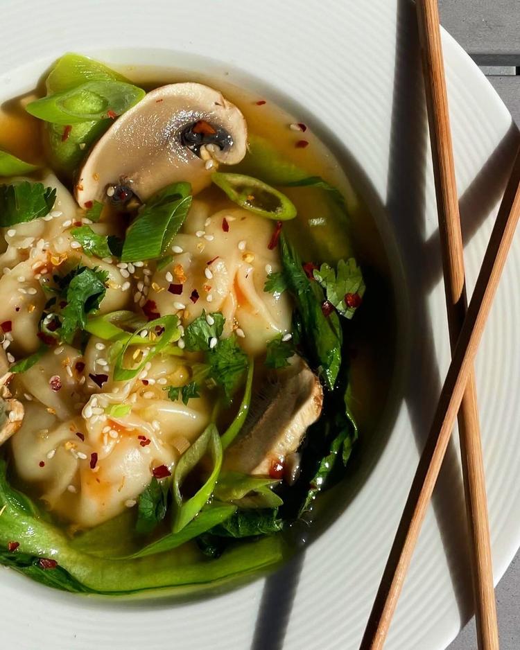 "Xian long bao" Dumpling suppe