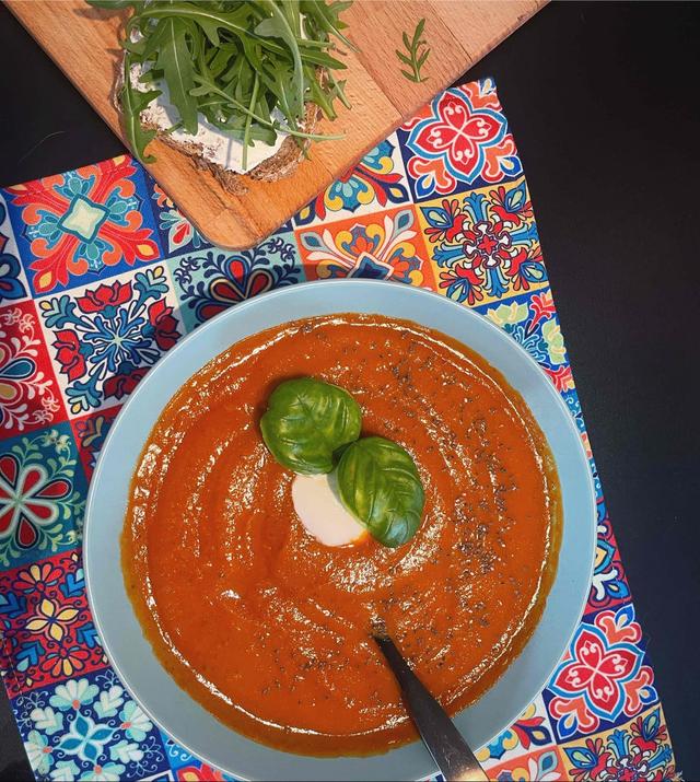 Linsesuppe med søtpotet og gulrot