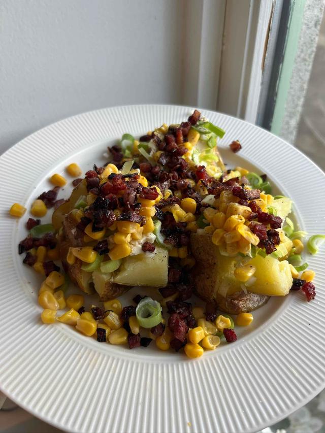 Rask bakt potet med masse fyll