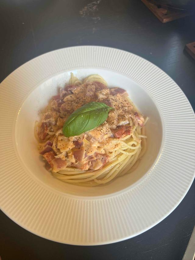 Pasta alla vodka med chorizo