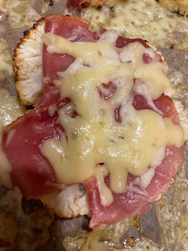 Gratinert blomkål med spekeskinke