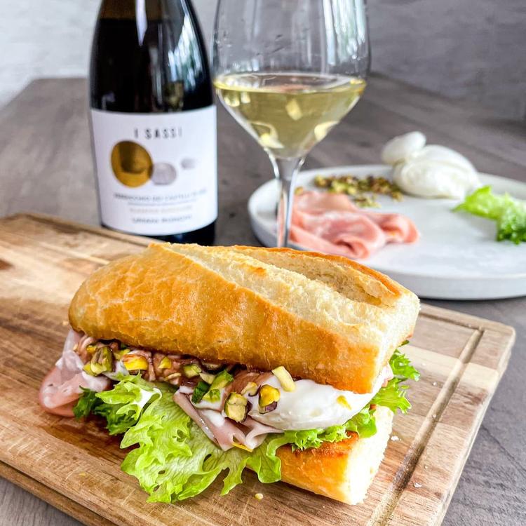 Italiensk sandwich fra himmelen