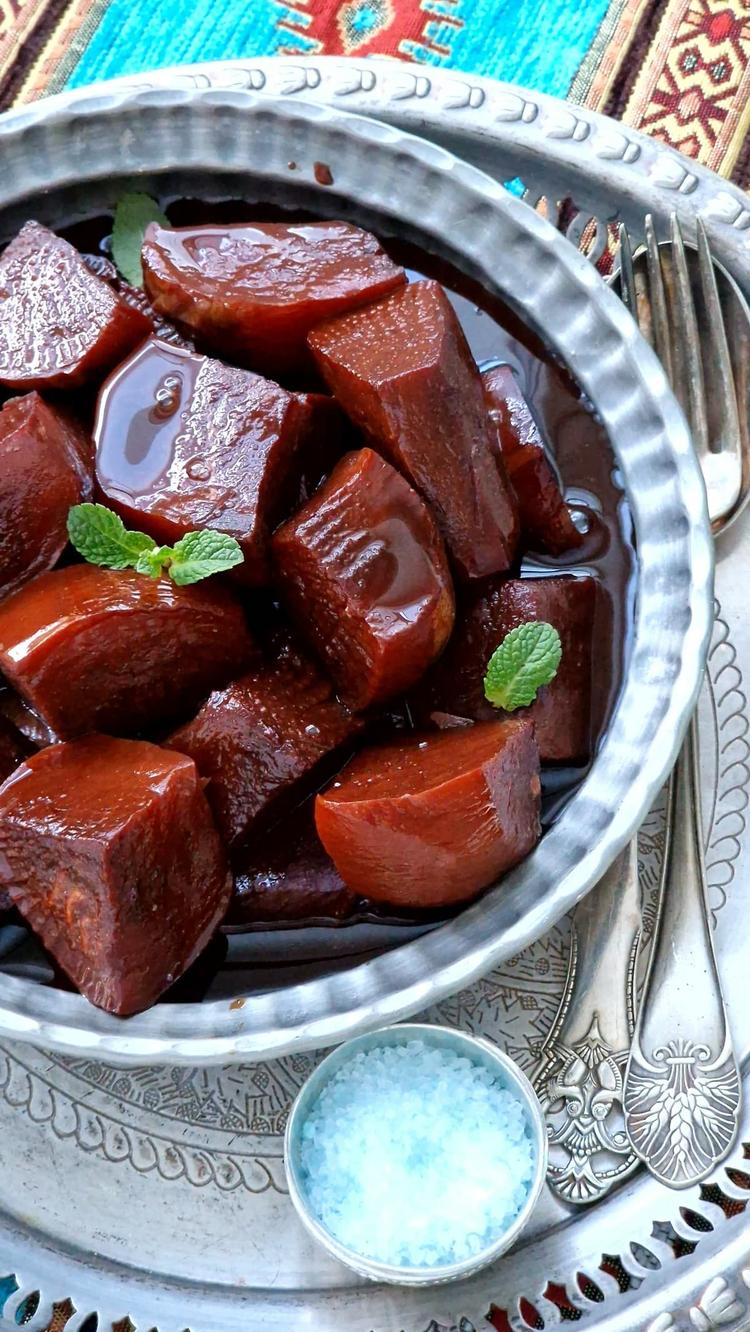 Nepe med daddelsirup