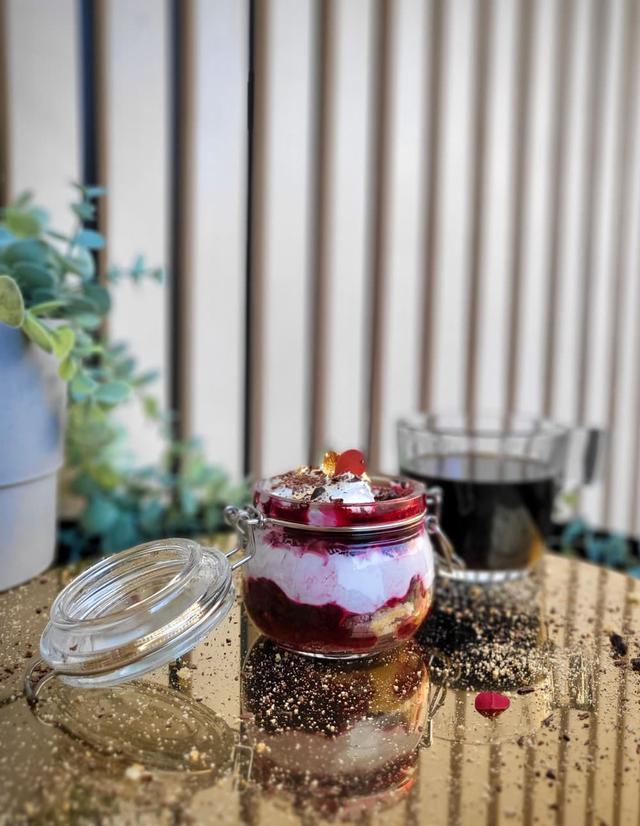 Cherries with Whipped Cream