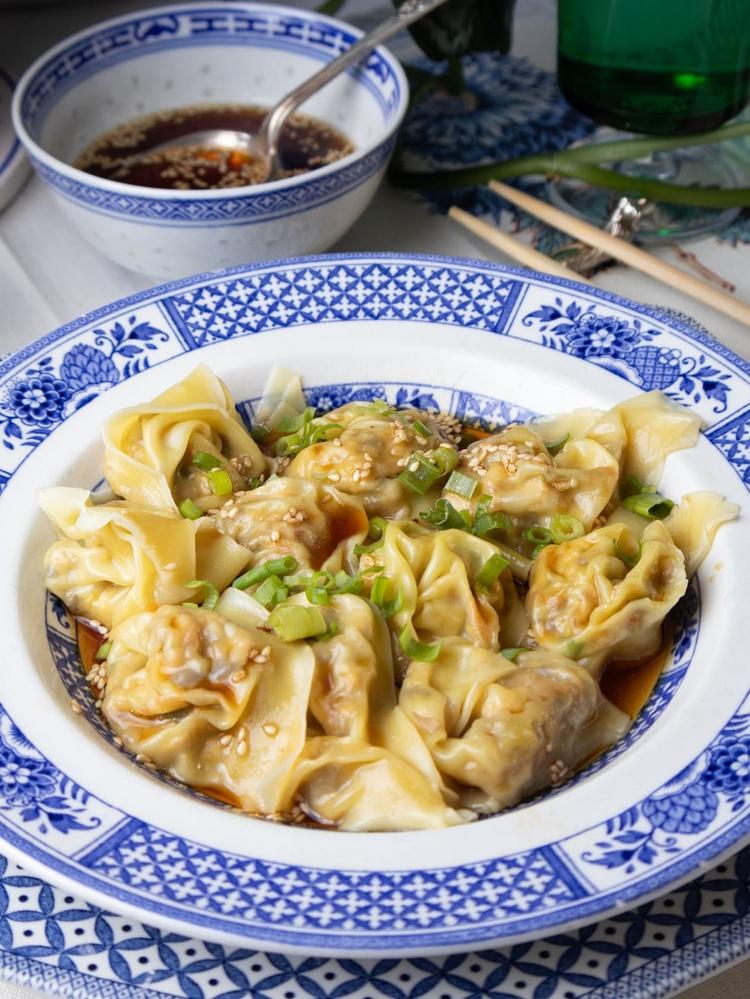 Homemade Vegetarian Wonton