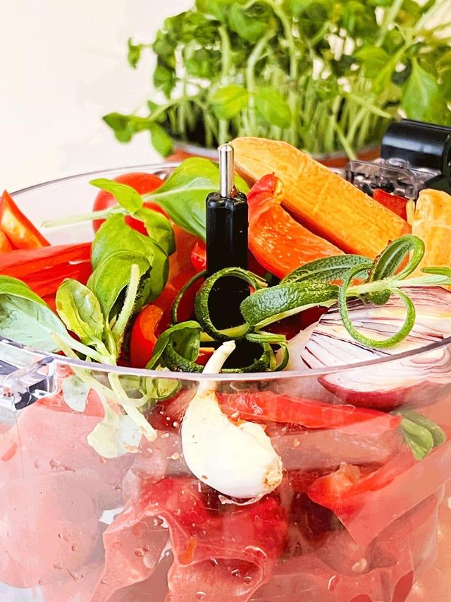 Red Sauce made with Leftover Veggies