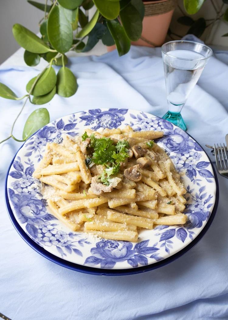 Pasta with Leftover Mushroom Soup