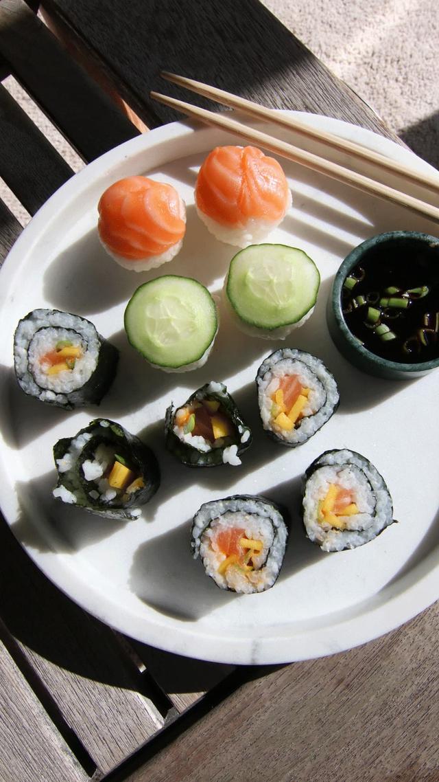 Sushi tallerken