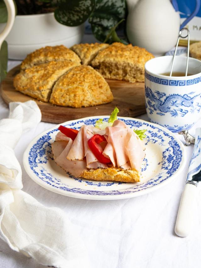 Scones med havregryn