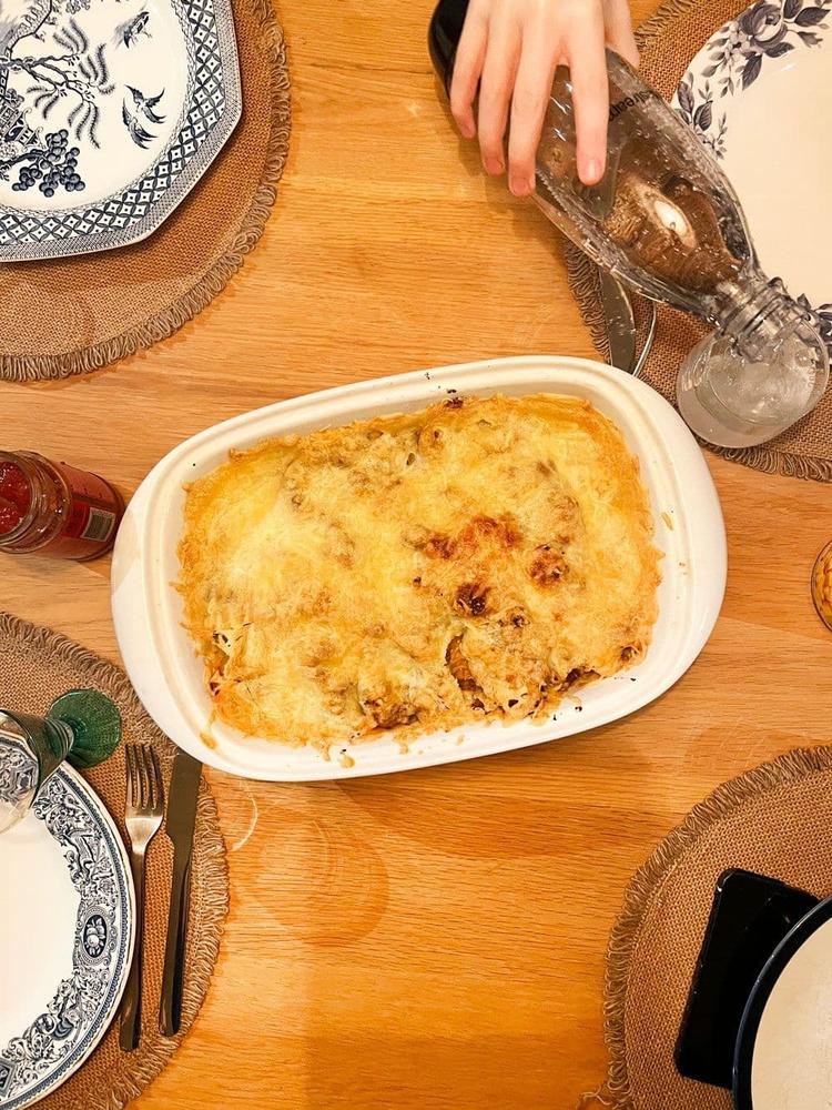 Enkle nachos av Fisken og Fæsken