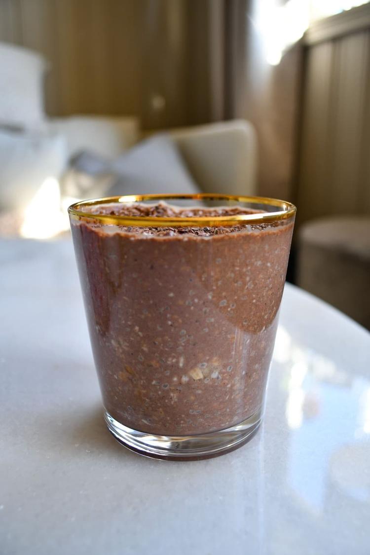 Overnight Oats with the Taste of Snickers