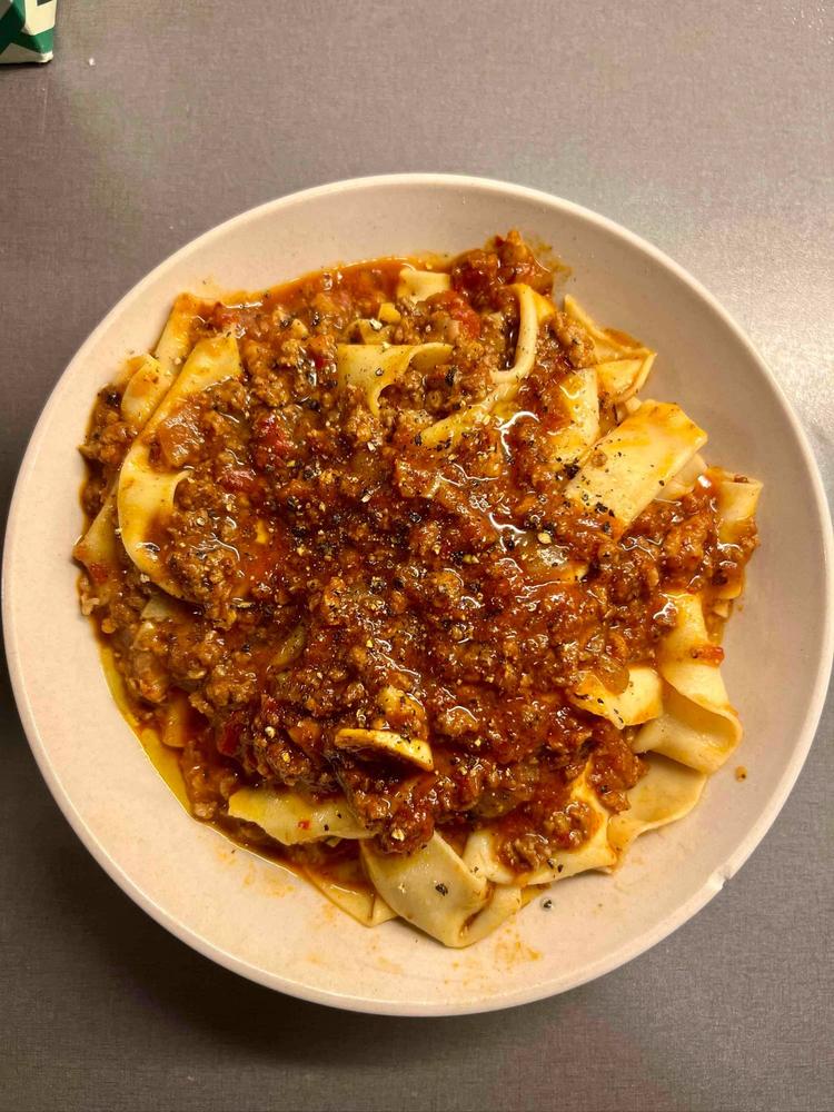 Ragu med pappardelle