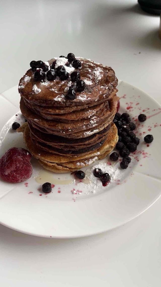 Skjokolade bananpanekaker