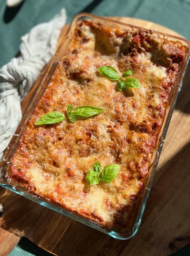 Lasagne med to skjulte grønnsaker