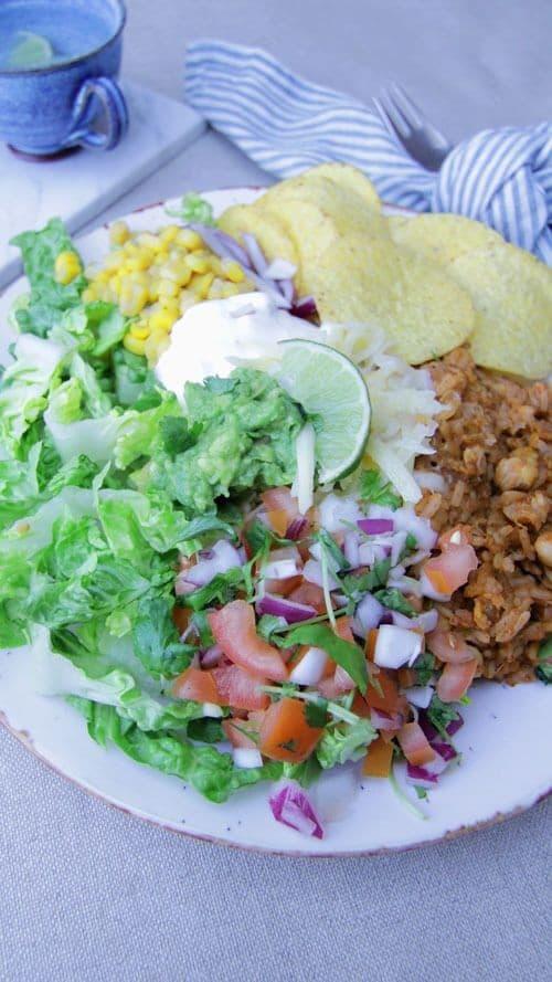 Deconstructed Burritos