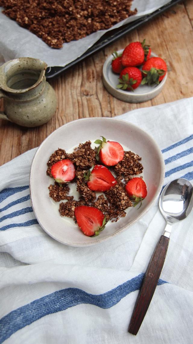 Sunn og digg sjokoladegranola