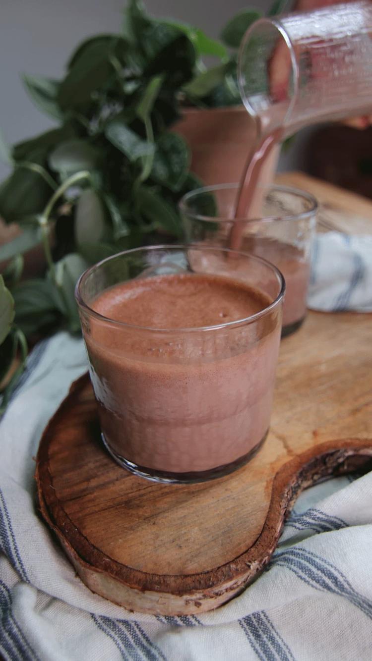 Healthier Chocolate Milk