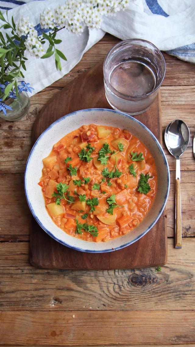 Linsegryte med potet