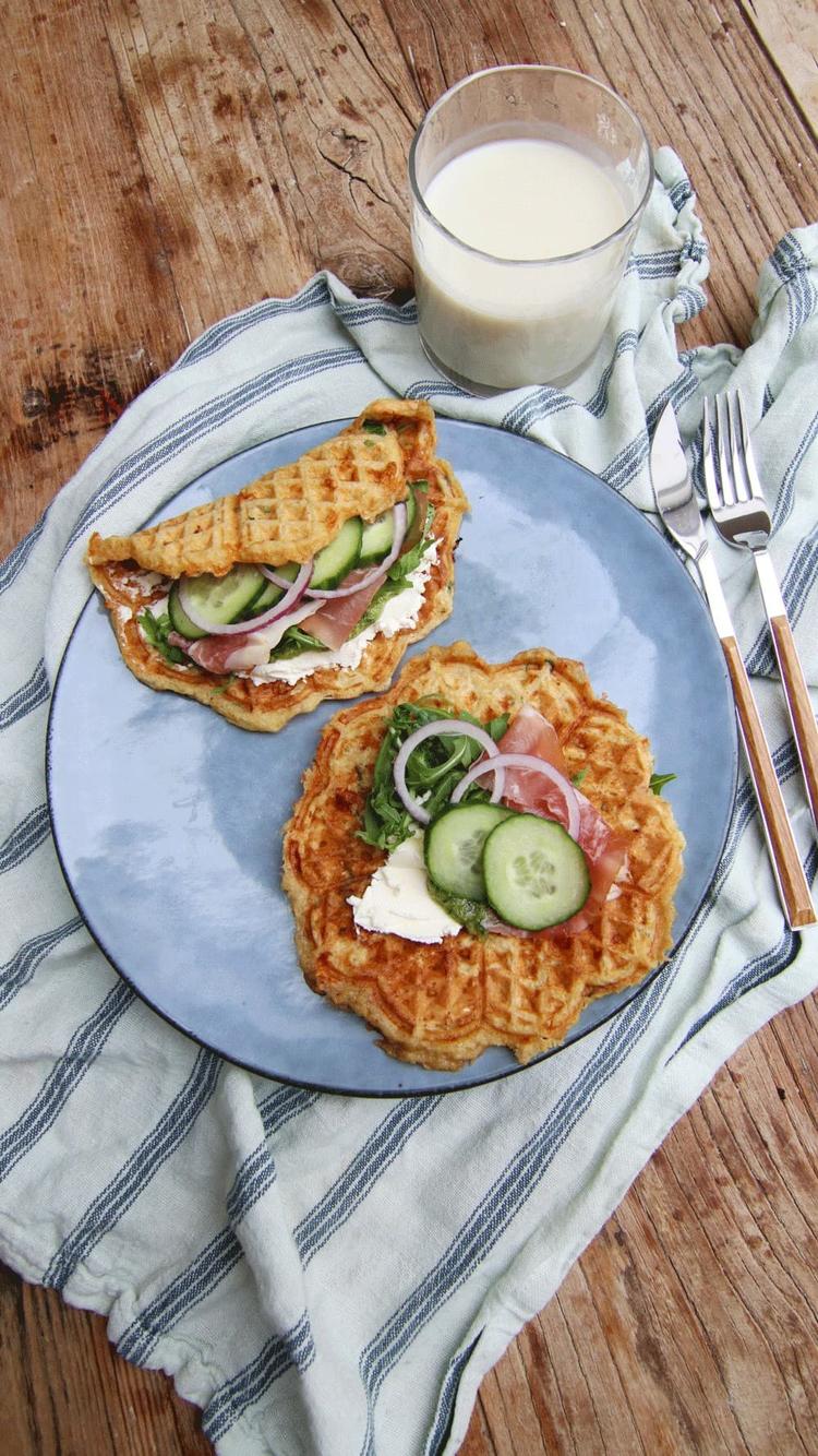 Savoury Lunch Waffles