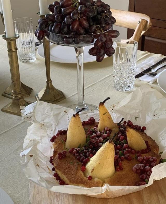 Sitruskake med pære 🍐🍐✨