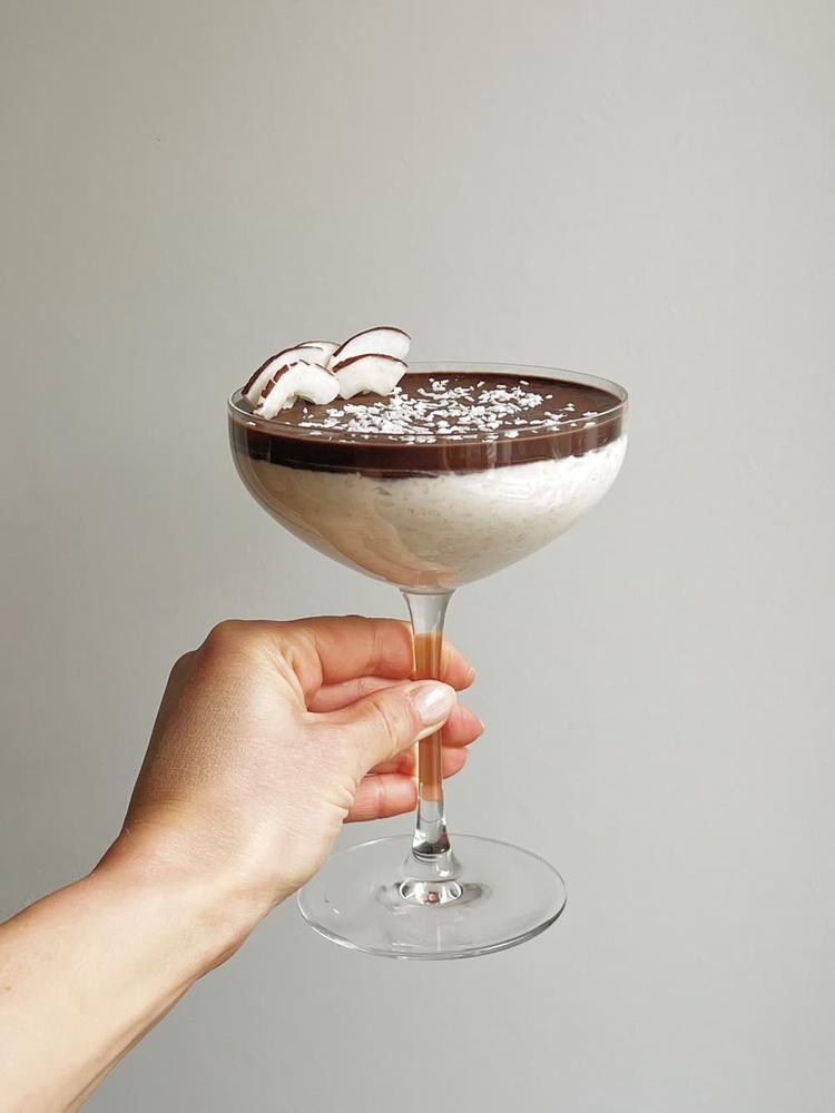 Kjøleskapsgrøt med bountysmak