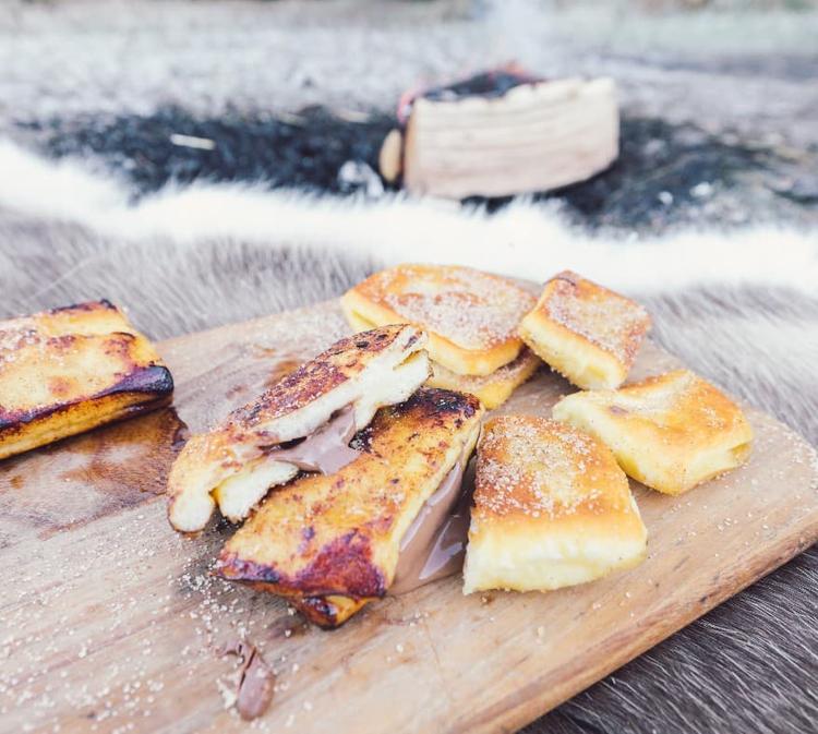 Sjokoladeboller på bål