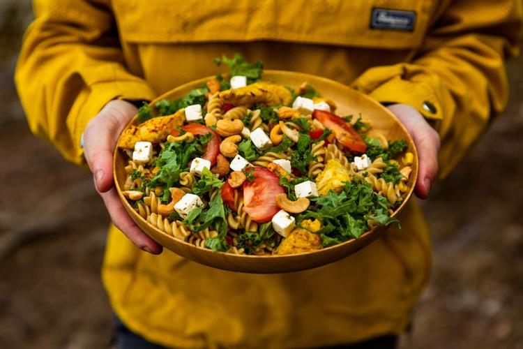 Rask og enkel kyllingsalat