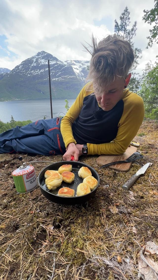 Sjokoladeboller på primus