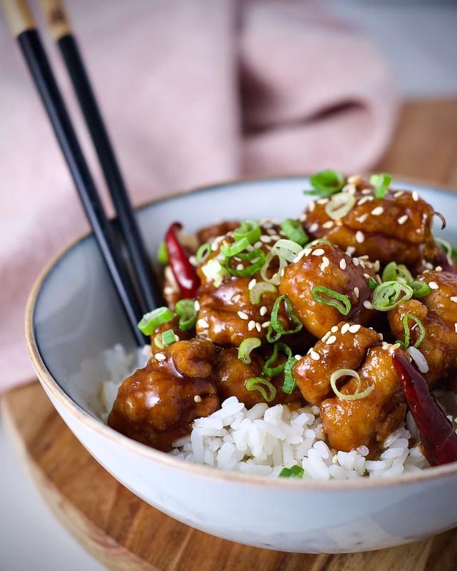 General Tso’s chicken