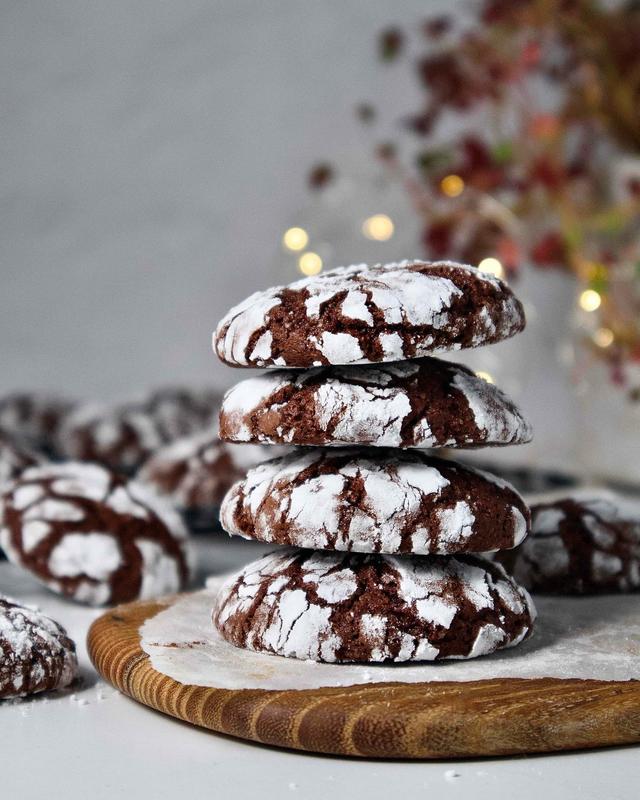 Crinkle cookies