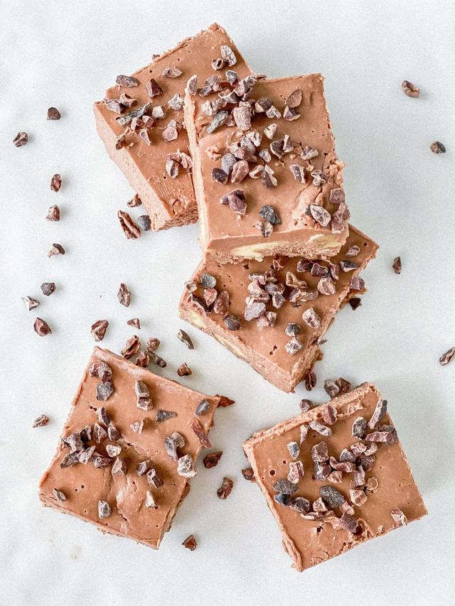 Raw vegan choco fudge