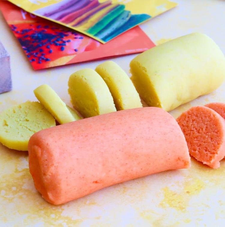 Easter marzipan with a hint of orange flavour!