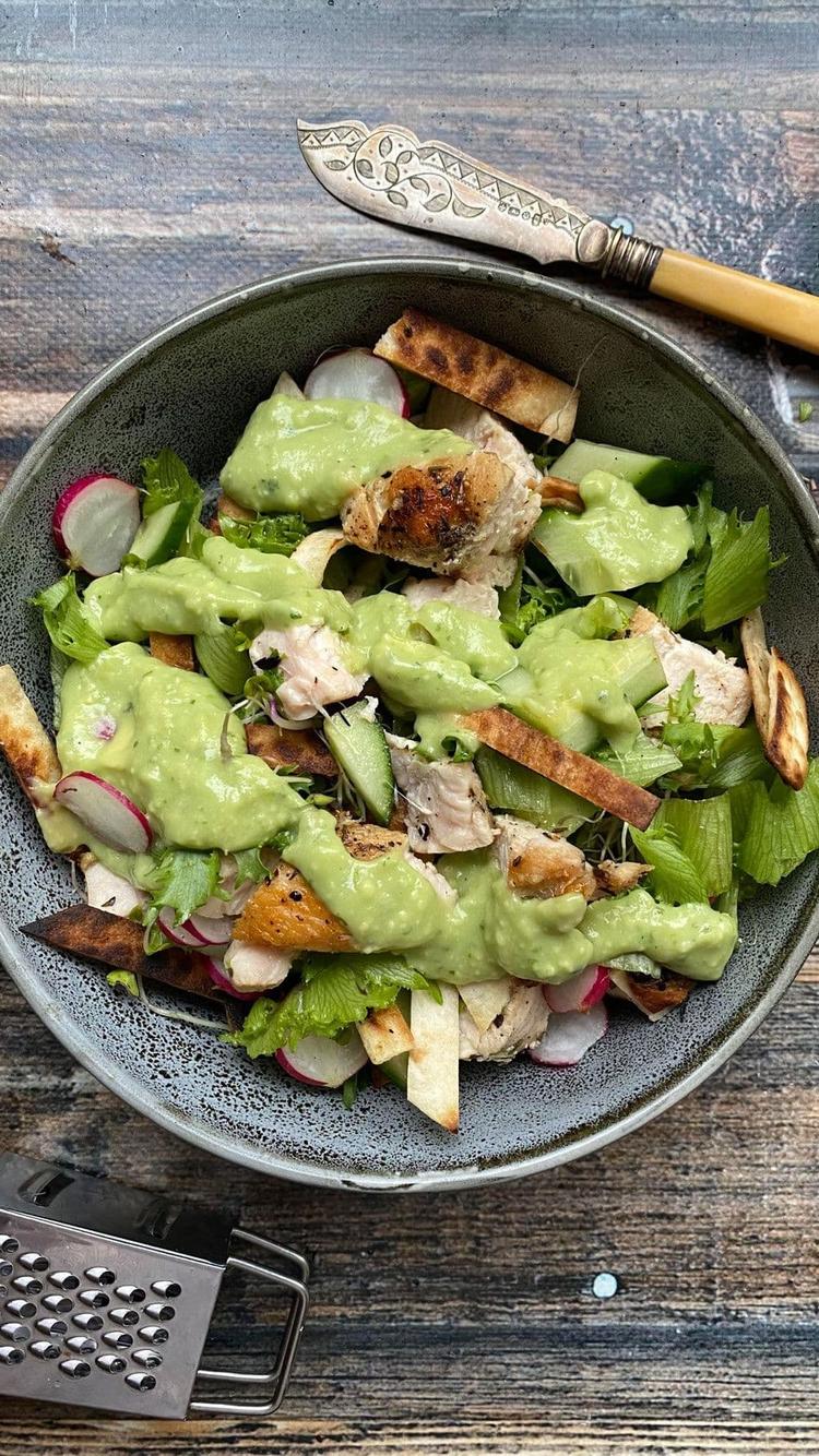Crispy kyllingsalat