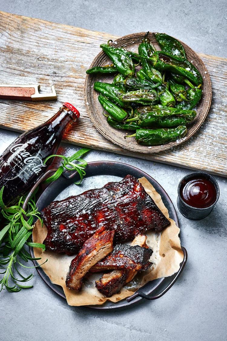 Saftige Coca-Cola spareribs