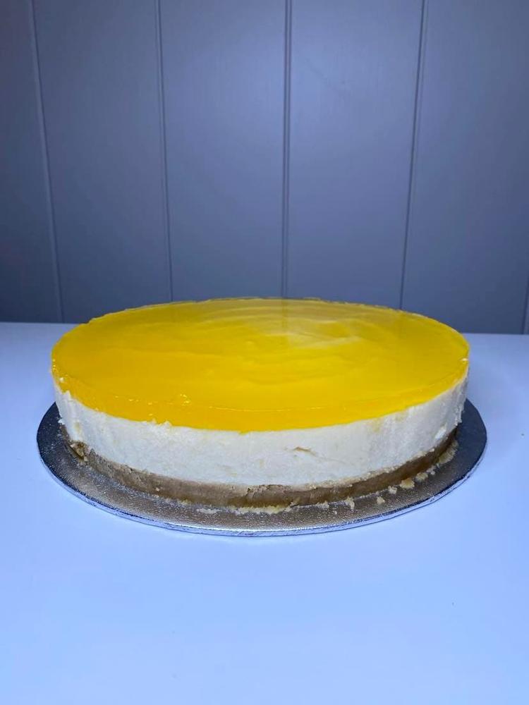 Vegan orange cheese cake