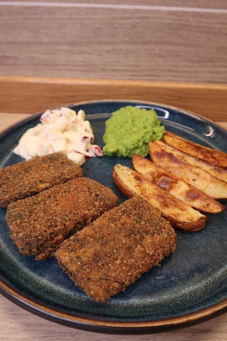 Veganske fiskepinner